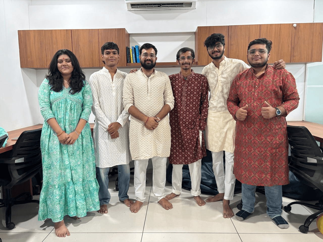 Team gathering for Passdn's new office opening